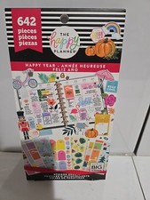 Happy Planner Happy Year Sticker Book 642 Pcs Incomplete 15 Stickers Missing