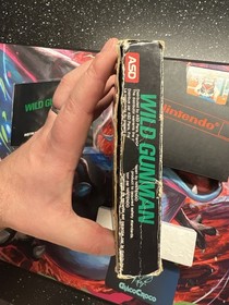 Jeux Retro Nintendo NES Wild Gunman Complet Bo&icirc;te Notice FRA ASD