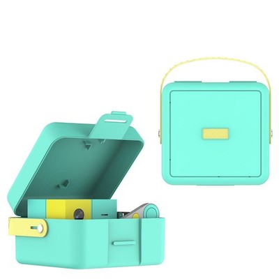 Reisekoffer grün für Nex Playground Active Play System 14,4 x 14,1 x 8,5 cm