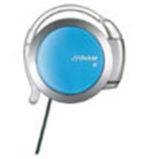 JVC HP-AL202-SA Closed-Back On-Ear Headphones, Silver  Blue