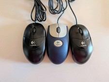 Logitech Wired USB Mouse - 3 Pack