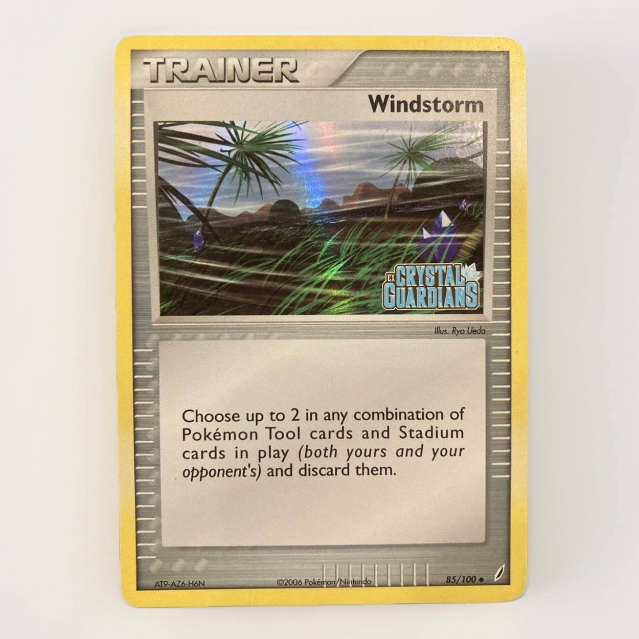 Pokémon TCG Windstorm - 85/100 - Holo Ex Crystal Guardians W10