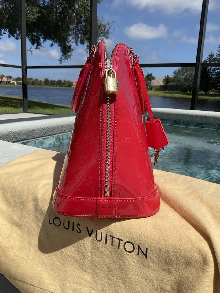 Louis Vuitton Monograma Vernis Cuero Alma GG Foto 4 de 4