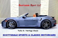 2024 Porsche 911 TURBO S CAB AGATE GREY...4,518 Miles...Heritage Classic!!