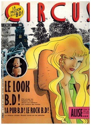 Circus 104 Glenat BD 1986 MPN 240718M106 Wininger Duchateau Durand