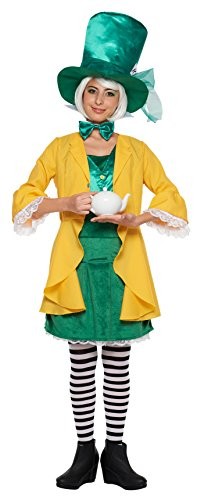 Disney Alice in Wonderland Mad Hatter Costume Ladies 155cm-165cm RUBIE'S JAPAN