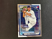 Trey Yesavage 2024 Bowman Chrome 1st Rookie RC Toronto Blue Jays F5