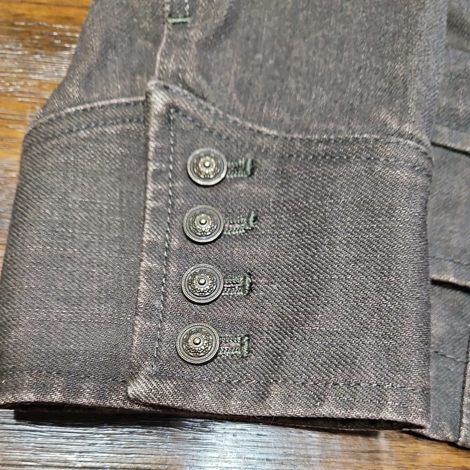 Chaqueta Blazer Vintage Rugby Ralph Lauren Mujer Talla 8 Marrón Foto 2 de 4