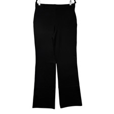 Quince Ultra-Stretch Ponte Bootcut Pants Black Womens Size Large NWT DKBIZ01