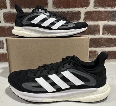 Adidas SolarGlide 4 Men s 6.5 Black Boost Running Athletic Shoes  S42558