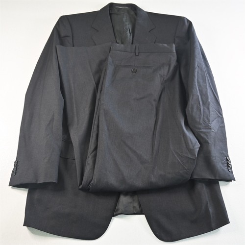 Ermenegildo Zegna 44R 40x32 Grau 100% Wolle Italy Made Herren Sakko Hose Anzug