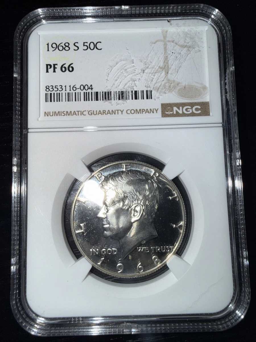 Proof NGC 1968 Kennedy US Half Dollars (1964-Now) for sale | eBay