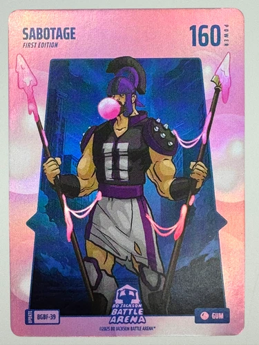 Bo Jackson Battle Arena Alpha Update Sabotage Bubblegum 160 power