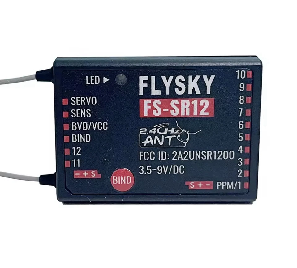 FLYSKY ST8 12CH 2.4GHz RC Transmitter SBUS English Bilingual Car Boat Aircraft - Image 2 of 4