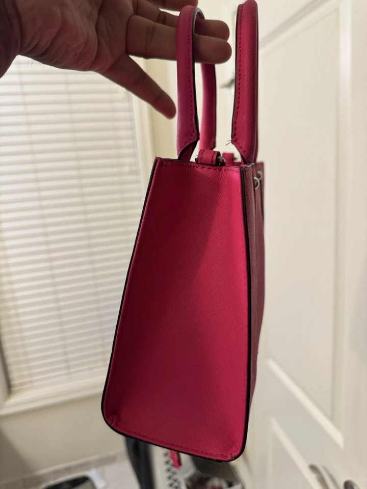 Rebecca Minkoff Tote Bag Crossbody Leather Mini MAB Watermelon New $195 - Image 4 of 4