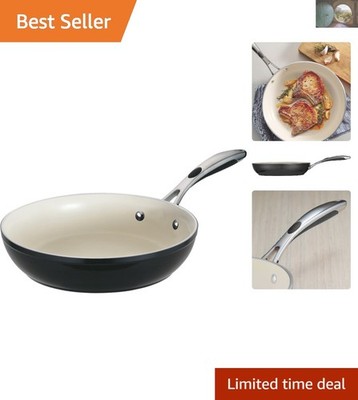 Elegant 12-Inch Nonstick Fry Pan with Soft-Grip Handles - Lifetime