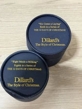 Dillard 12days Of Christmas: 8 Maids A Milking 2014;Three French Hens 2009