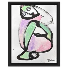 Jenik Cook Framed Hand Signed Original Painting Art