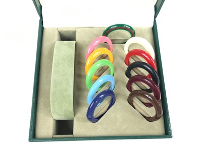 GUCCI Vintage Change Bezel Set Pastel 11 Colors with Box (No  display picture 2