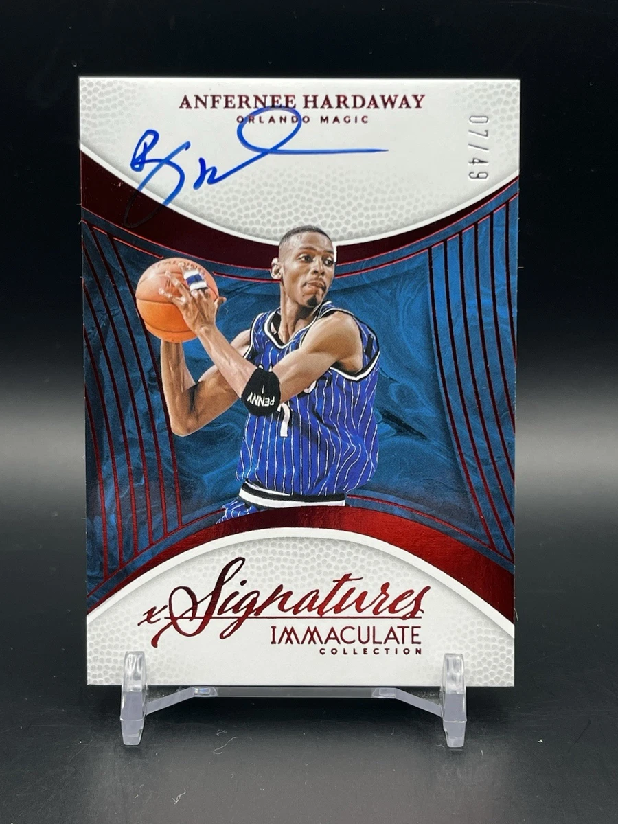 Panini Anfernee Hardaway Basketball Autographed Sports Trading