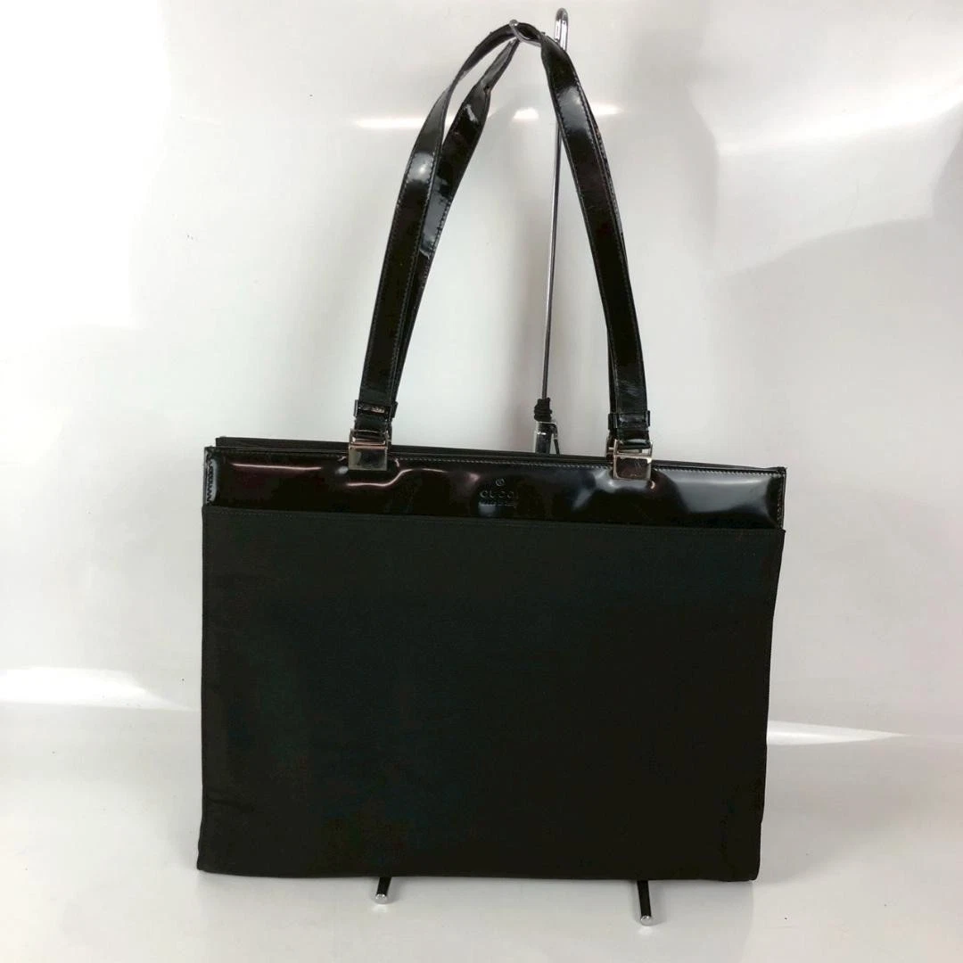 Sac fourre tout en cuir GUCCI pour femme du Japon i13803