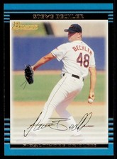 2002 Bowman #428 Steve Bechler Baltimore Orioles Rookie Card. rookie card picture