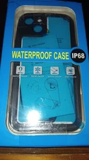Temdan Magnetic Case for iPhone 13 Black Clear Water Proof 6.1" New