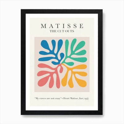 MATISSE 4 FOUERNES UA | POP ART WOR Gerahmtes Wandbild Poster Leinwanddruck Bild