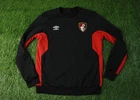 AFC BOURNEMOUTH 2018/2019 FOOTBALL MEN SWEATSHIRT TRAINING UMBRO ORIGINAL SIZE L