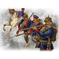 Prussian Infantry Figure 1:35 Icm Kit Figure Militari -D- Neues Modell