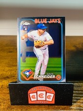 2024 Topps Chrome DAVIS SCHNEIDER Toronto Blue Jays Base 290 RC JS