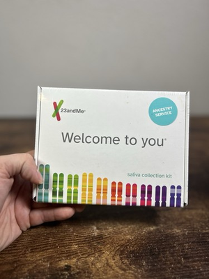 #ad 23andMe Ancestry DNA Personal Genetic Service Saliva Collection Kit New Sealed $29.99