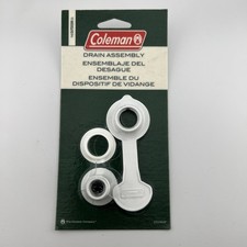 Coleman Cooler Drain Plug Assembly POS 4010020626 Sealed 1" Shaft NOT 1.5" 