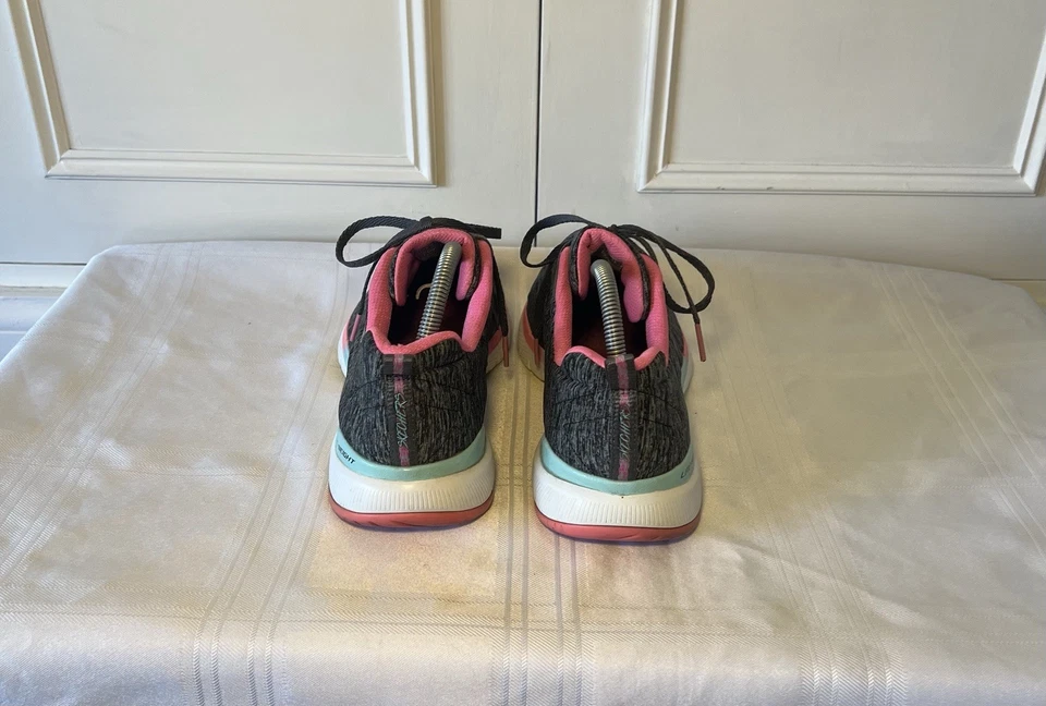 SKECHERS Trainers Grey/Multi Flex Appeal  Trainers UK 7 EU 40 Bright Vibrant - Image 4 of 4