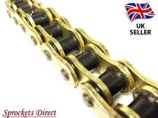 New Heavy Duty O Ring Gold Chain 520 x120 Motocross Enduro