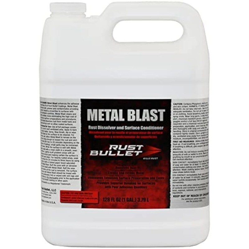 Metal Blast Rust Remover Rust Treatment Metal Cleaner and Conditioner 1 Gallon