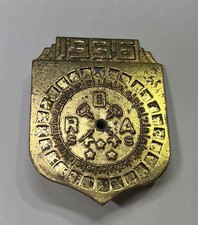 1936 Radio Little Orphan Annie Secret Society Decoder Badge Pin Ovaltine Premium