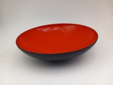 Herbert Krenchel Krenit Bowl Orskov rot Denmark 50er 60er Danish Design