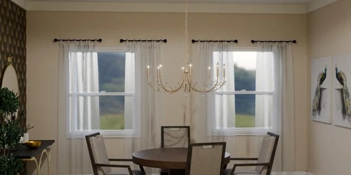 Quoizel HEI5040 Heiress 8 Light 40"W Taper Candle Style - Bronze - Picture 9 of 9