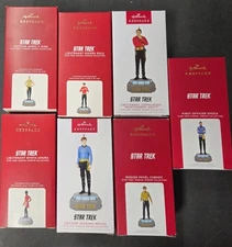 Hallmark Star Trek Storyteller set of 7