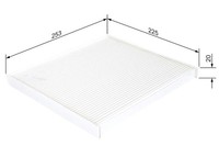 Bosch Filter, Innenraumluft 1 987 432 269 FüR Kia Hyundai