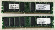 2 MEMORIE RAM - Vdata MDGVD6F3H4X10B1E0K DDR400(3) 512M*16 - USATO 