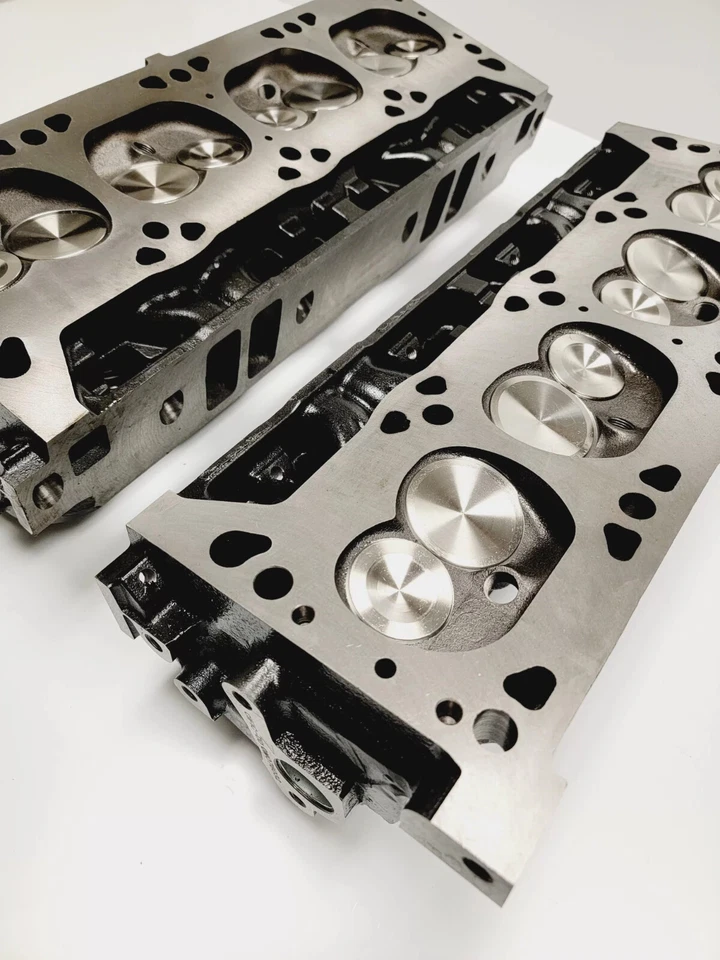 Nuevo par de culatas Dodge Chrysler Monster Magnum 318 360 5,2 L 5,9 L OHV V8 Foto 3 de 4