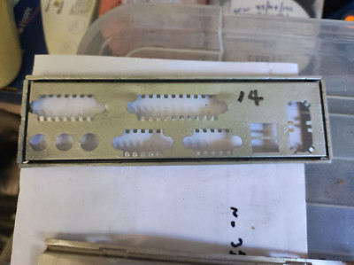 I/O plates for computer motherboards pre 2004 # 14 | eBay Australia