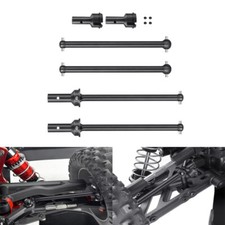 For Arrma 1/7 Mojave 6S EXB Black Front / Rear CVD Drive Shaft Upgrades