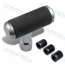 Ralliart Sl Leather Car Shift Knob Aircraft Joystick Transmission Racing Gear