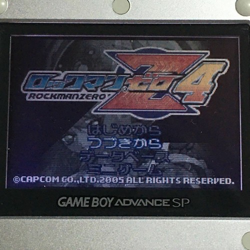 Rockman Zero1, 2, 3, 4 Set Megaman Nintendo Gameboy Advance GBA Capcom Used JPN - Picture 6 of 6