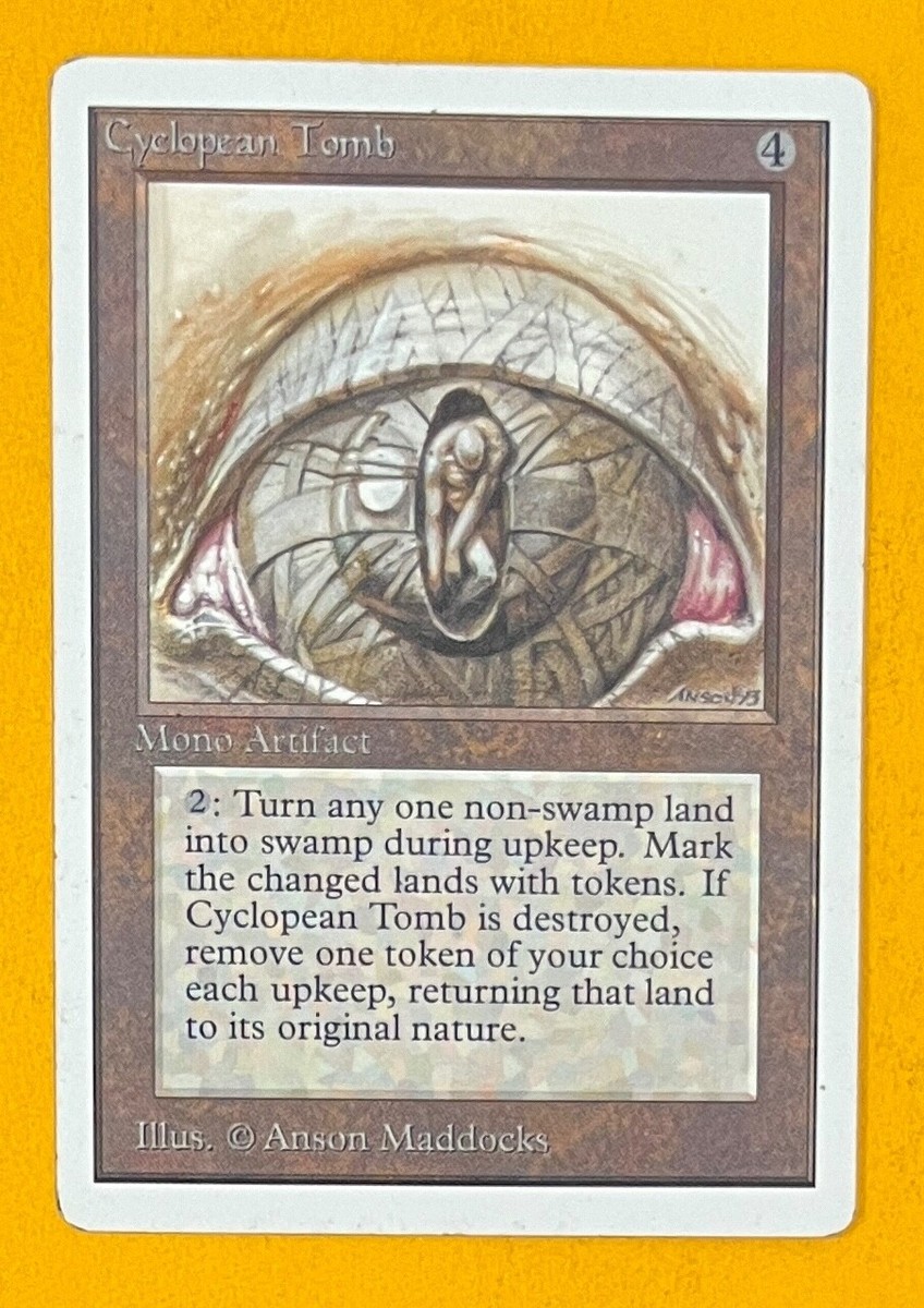 MTG CYCLOPEAN TOMB Unlimited (OldManMTG 009-425) | eBay