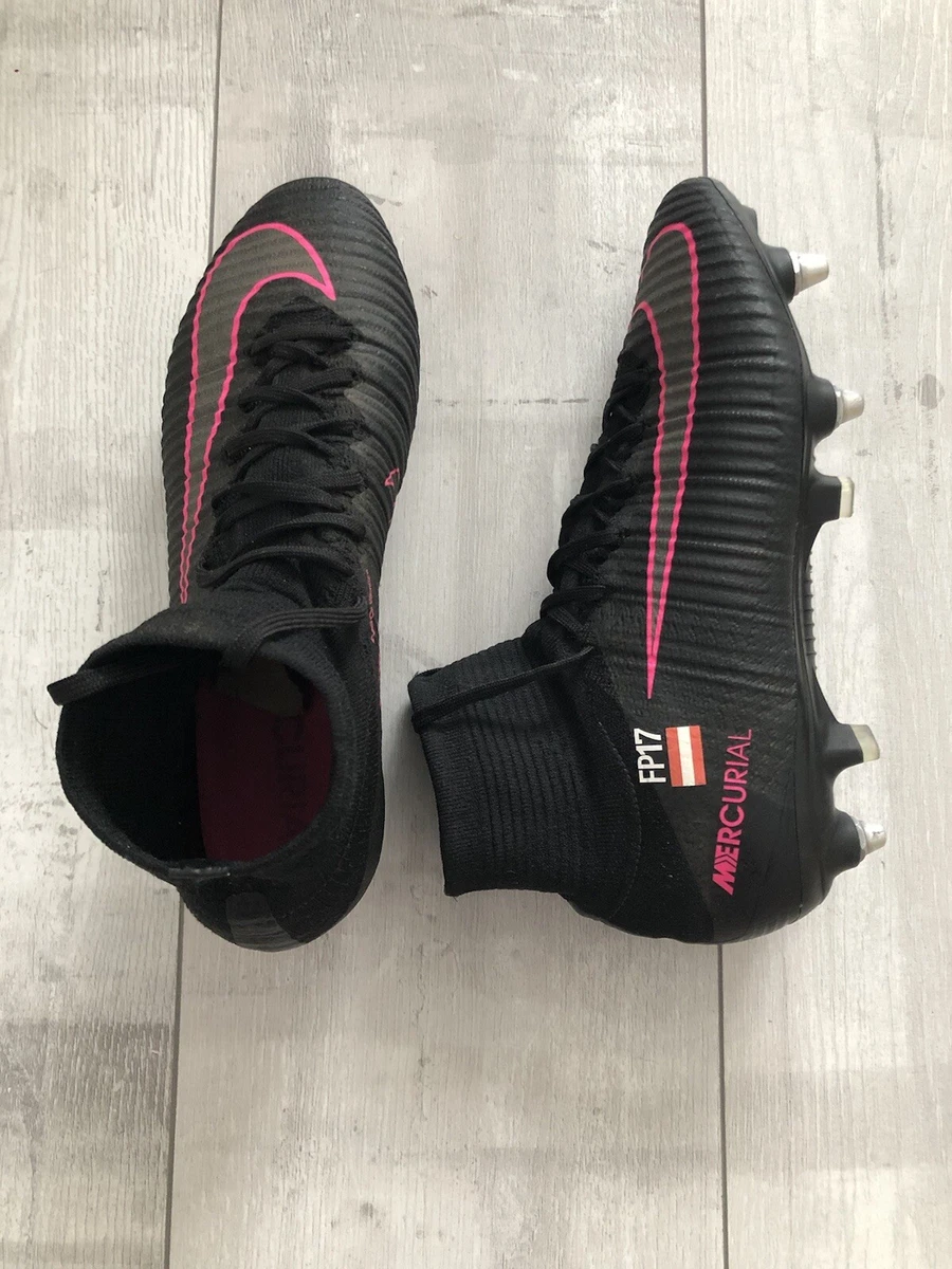 Nike Mercurial Vapor Superfly FG Black Football Soccer Cleats Boots US7.5 UK6.5
