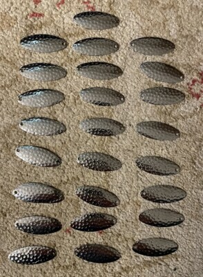 25 Worth Swing Blades Size 5 Hammered Nickel New